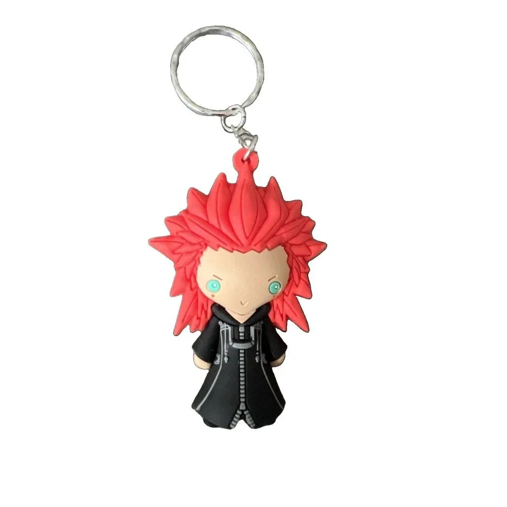 AXEL KEYCHAIN Kingdom Hearts 3D Figural Series 1 Disney NWOT